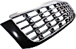 Grille, Chrome Shell with Painted Black Insert, 8 Cyl., 4.6L Engine