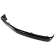 Front Bumper, Painted Black, With License Plate Provision, With Molding Holes, Without Mounting Brackets