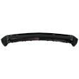 Front Bumper, Painted Black, With License Plate Provision, With Molding Holes, Without Mounting Brackets