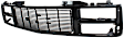 1990 GMC K1500 Sierra - Grille, Black, For Models with Dual Headlights