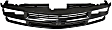 Grille, Painted Black, For Models with Composite Headlamp