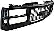 1997 GMC C1500 Sierra SL - Grille, Black, For Models With Composite Headlights