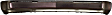 Front Bumper, Chrome, Without License Plate Provision, Without Molding Holes, Without Mounting Brackets