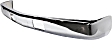 1993 Chevrolet C3500 - Front Bumper, For Models With Bumper Guards, Chrome