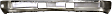 1993 Chevrolet C3500 - Front Bumper, For Models With Bumper Guards, Chrome