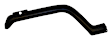 5AH15JX9 Front, Driver Side Fender Flares, Black