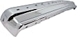 Rear Bumper, Chrome, With Molding Holes, Without Mounting Brackets