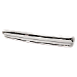 Rear Bumper, Chrome, Without Mounting Brackets, Without Molding Holes