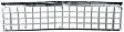 Grille Assembly, Chrome Shell and Insert, Grille