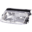 Driver Side Headlight, without Bulb, Halogen, Clear Lens
