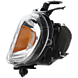 Driver Side Headlight, Halogen, 	With Headlight Bulb, Without Signal Light Bulb