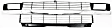 Grille, Painted Silver, 6 Cyl., 4.3L Engine