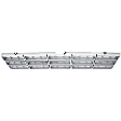 Grille Assembly, Silver Shell and Insert