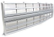 Grille Assembly, Silver Shell and Insert