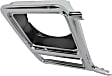 Passenger Side Headlight Door, Chrome and Painted-Dark Argent