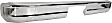 1980 Chevrolet C10 - Rear Bumper, Fleetside, For Models With Impact Pad Holes, Chrome