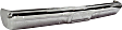 Front Bumper, Chrome, With License Plate Bracket, Without Molding Holes, Without Mounting Brackets