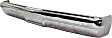 Front Bumper, Chrome, With License Plate Bracket, Without Molding Holes, Without Mounting Brackets