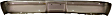 Front Bumper, Chrome, With License Plate Bracket, Without Molding Holes, Without Mounting Brackets
