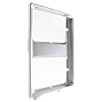 Passenger Side Headlight Door, Silver