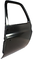 Front, Passenger Side Door Shell, With Holes For Door Handle and Key