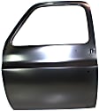 Front, Driver Side Door Shell, With Holes For Door Handle and Key