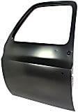 Front, Driver Side Door Shell, With Holes For Door Handle and Key