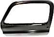 Front, Driver Side Door Shell, With Holes For Door Handle and Key