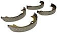 68003589AA Parking Brake Shoe - Direct Fit, 2-Wheel Set