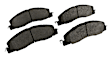 68049148AA Front Semi-metallic Brake Pad Set