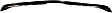 Front Bumper, Chrome, Without Mounting Brackets, Base Model