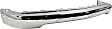 Front Bumper, Chrome, With Molding Holes, Without Mounting Brackets