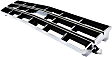 Grille Assembly, Chrome Shell with Painted Black Insert
