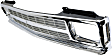 Grille Assembly, Chrome Shell with Painted Silver Insert