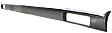 Front, Driver or Passenger Side Bumper Trim, Black, With Chrome Strip And Side Marker Holes, LS Model