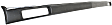 Front, Driver or Passenger Side Bumper Trim, Black, With Chrome Strip And Side Marker Holes, LS Model