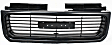 1998-2004 GMC Sonoma - Grille Assembly, Textured Black Shell and Insert
