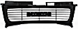 1998-2004 GMC Sonoma - Grille Assembly, Textured Black Shell and Insert