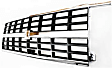 1989 Chevrolet V3500 - Grille, Chrome Shell with Silver Insert, For Models With Dual Headlights