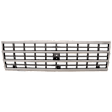 Grille Assembly, Silver Shell with Dark Gray Insert