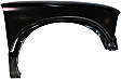 Front, Passenger Side Fender, With Fender Flare Holes