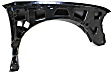 Front, Driver Side Fender, With Fender Flare Holes