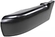 Front, Driver Side Bumper End, Primed Plastic