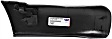 Front, Driver Side Bumper End, Primed Plastic