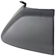 Rear, Passenger Side Bumper End, Primed Plastic