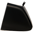 Rear, Driver Side Bumper End, Primed Plastic