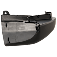 Rear, Driver Side Bumper End, Primed Plastic