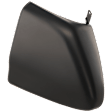 Rear, Driver Side Bumper End, Primed Plastic