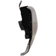 Rear, Driver Side Bumper End, Primed Plastic