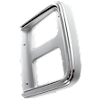Passenger Side Headlight Door, Chrome